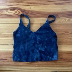 LULULEMON BLUE TANK SIZE 4
